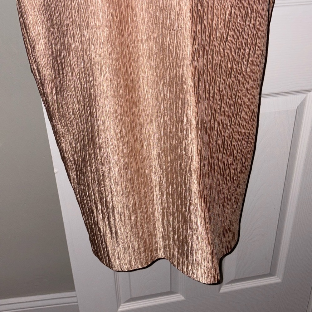Gold skirt | VINTAGE - Picture 4 of 9
